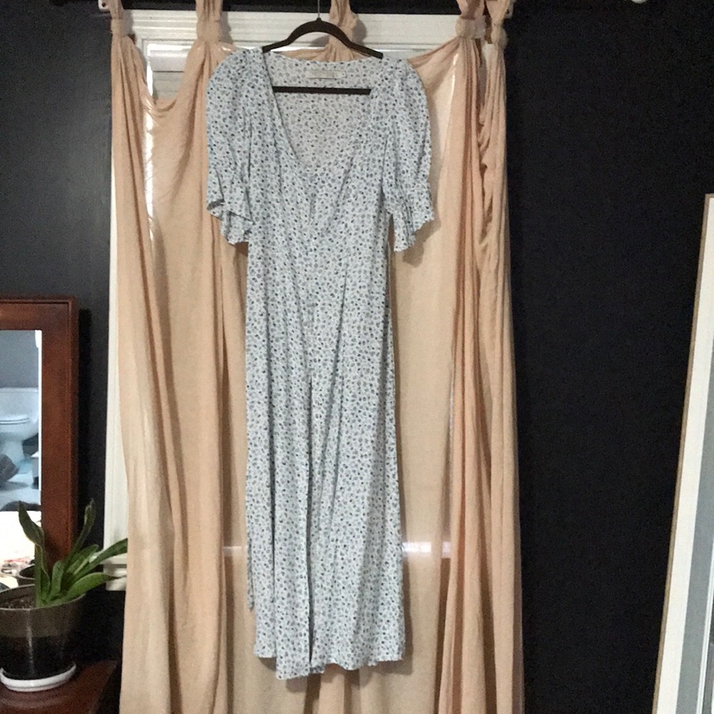 Christy Dawn Blue Floral Lennon Dress